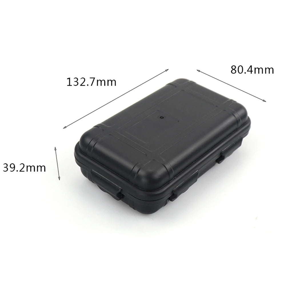 Outdoor Waterproof Survival Sealed Box Dustproof Shockproof Plastic EDC Tools Storage Container Case Holder Fishing Tackle Tools