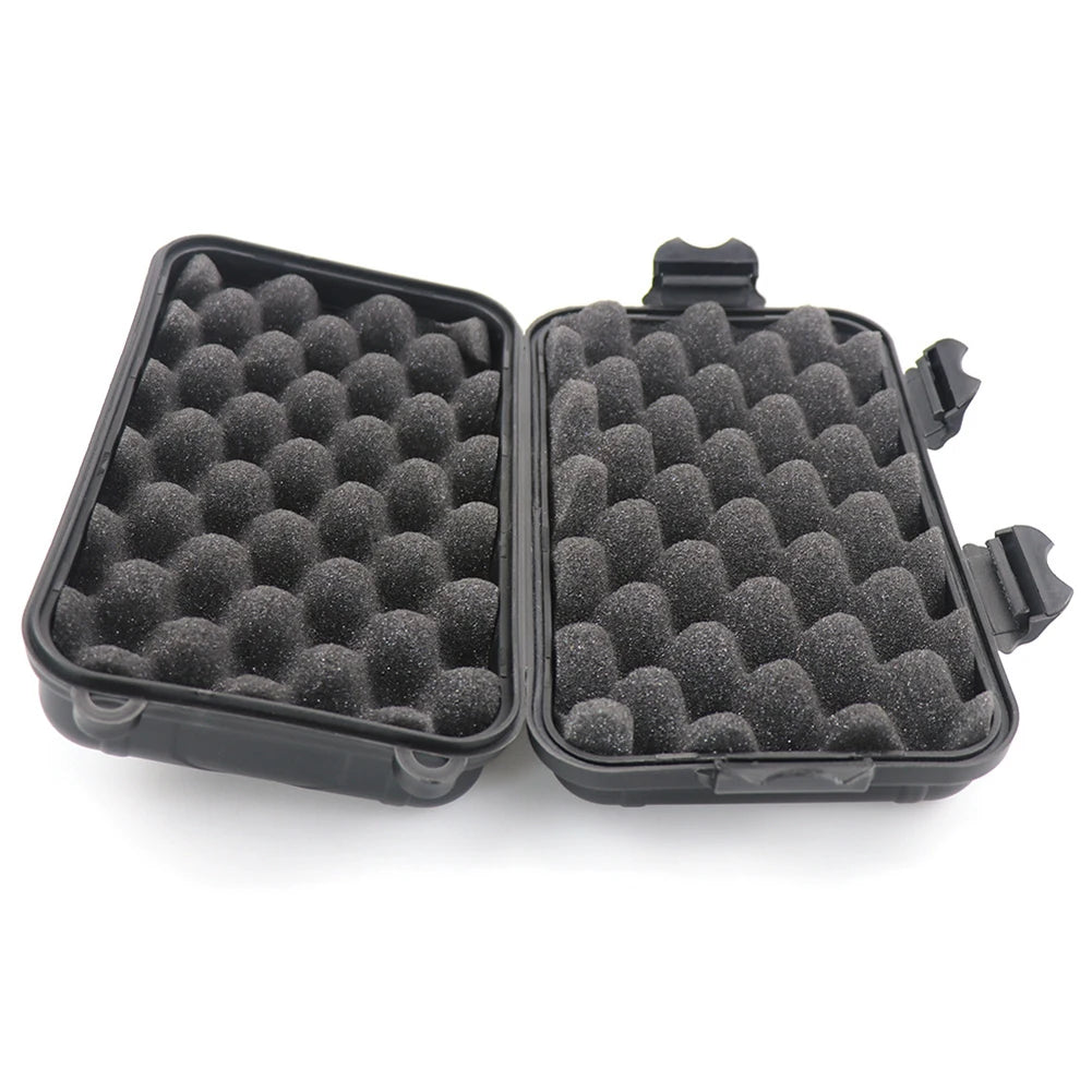 Outdoor Waterproof Survival Sealed Box Dustproof Shockproof Plastic EDC Tools Storage Container Case Holder Fishing Tackle Tools