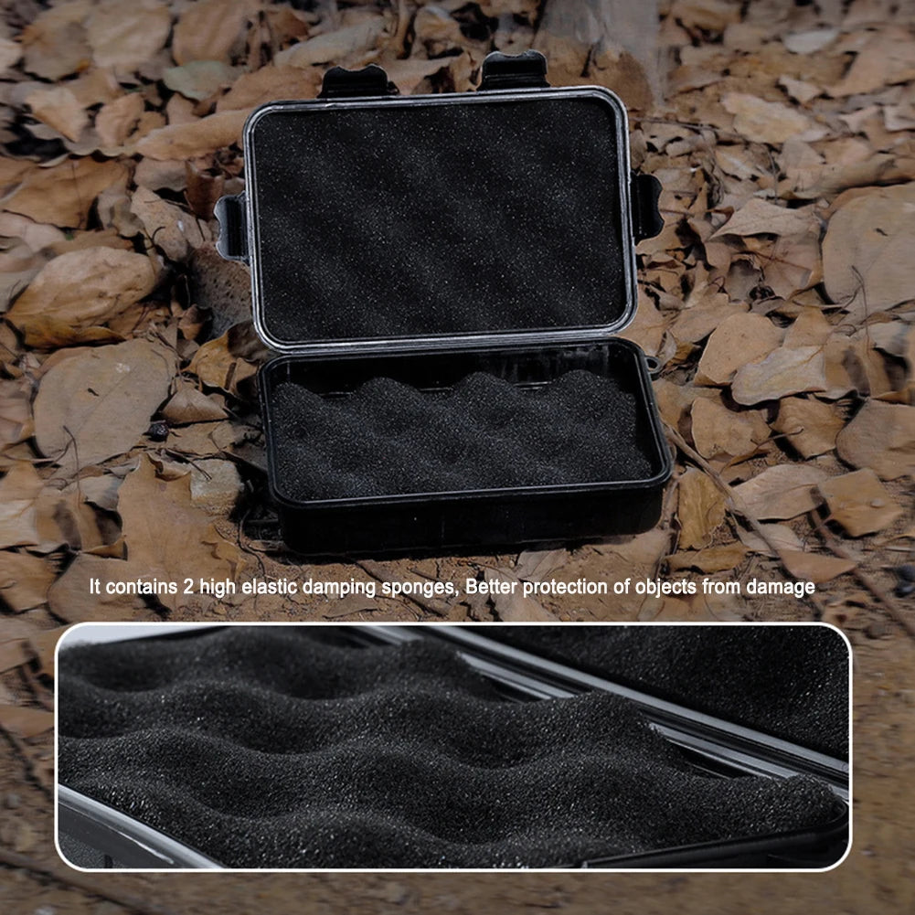 Outdoor Waterproof Survival Sealed Box Dustproof Shockproof Plastic EDC Tools Storage Container Case Holder Fishing Tackle Tools