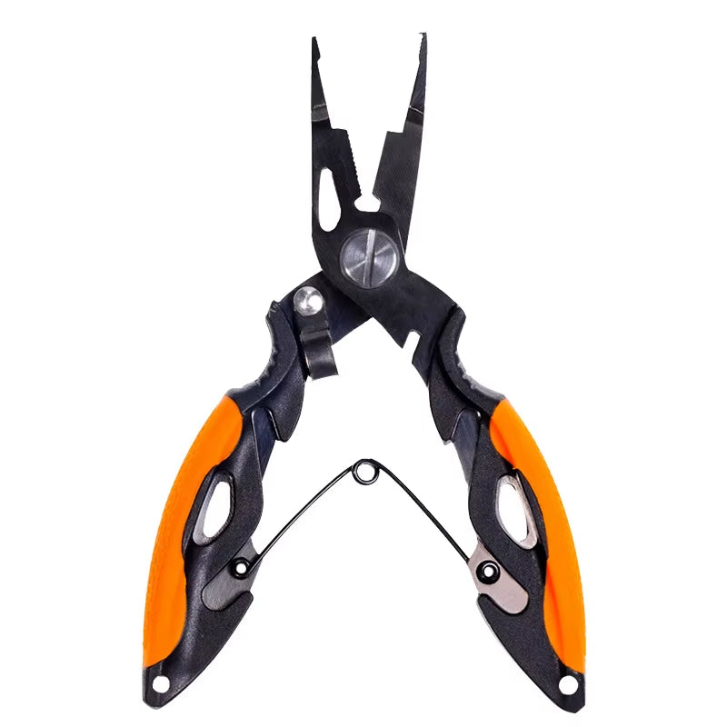 Multifunction Fishing Pliers Tools Accessories for Goods Winter Tackle Pliers Vise Knitting Flies Scissors Braid Set Fish Tongs