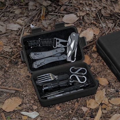 Outdoor Waterproof Survival Sealed Box Dustproof Shockproof Plastic EDC Tools Storage Container Case Holder Fishing Tackle Tools